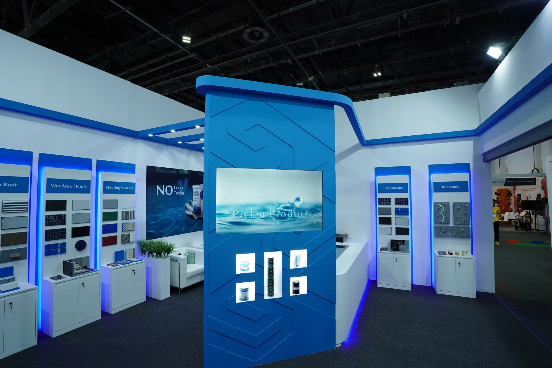 Grandseal stand — Big 5 Global 2025 · meeting lounge